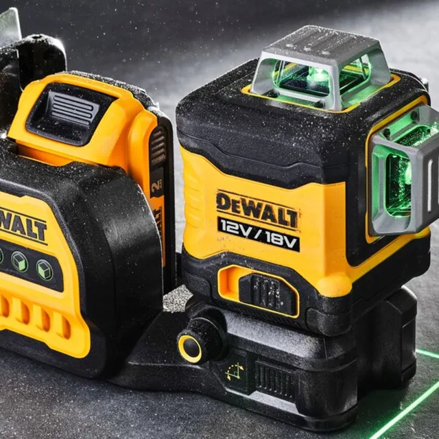 Laser multi-lignes 12V/18V Dewalt XR DCE089D1G18 + batterie XR 2 Ah + chargeur + T-STAK — 1 batterie XR 2Ah · T-STAK — vue 8