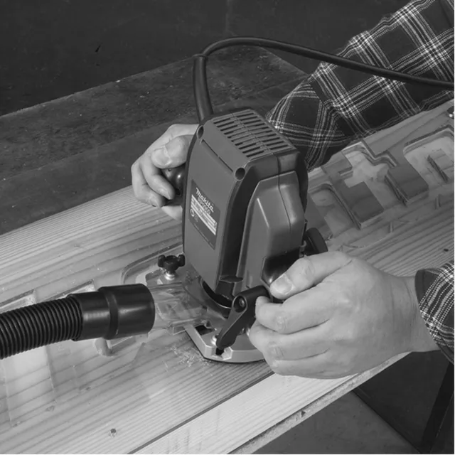 Défonceuse Makita RP0900XJ — 900 W — RP0900XJ — vue 4