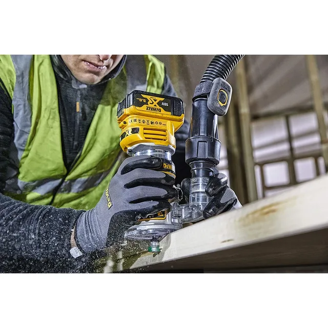 Défonceuse-affleureuse DeWalt DCW604NT XR — Outil nu · TSTAK — vue 8