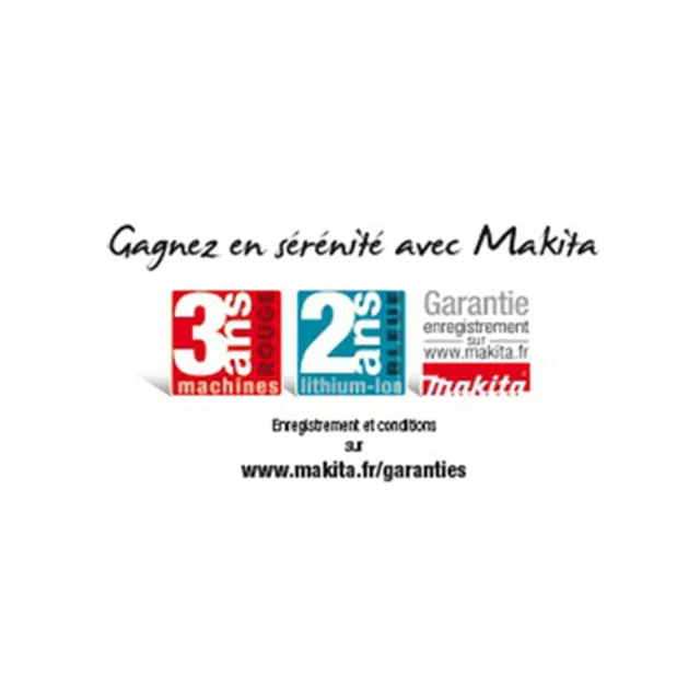 Scie sabre récipro 40V XGT Makita JR001GD201 + 2 batteries 2,5 Ah + chargeur rapide + coffret — 2 batteries 2 — vue 4