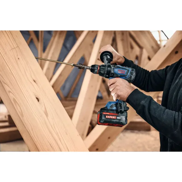 Perceuse-visseuse à percussion 18V Bosch EXPERT EXSB18V-150 (sans batterie ni chargeur) avec L-BOXX - 06019R3200 — Machine seule · L-BOXX — vue 7