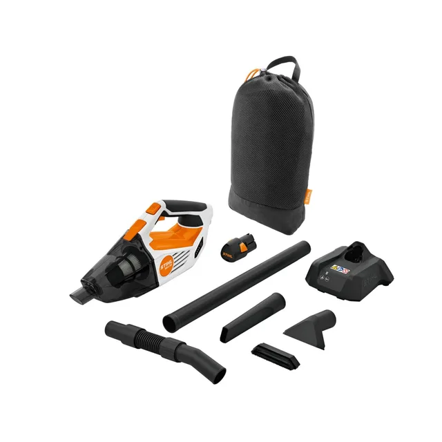 Aspirateur à main à batterie Stihl SEA 20 (machine complète) avec accessoires — Référence SA03-011-7310 — vue 1