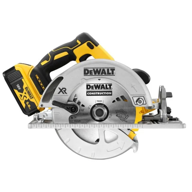 Scie circulaire DeWalt DCS572 XR 18 V — Outil nu · TSTAK — visuel de référence 3