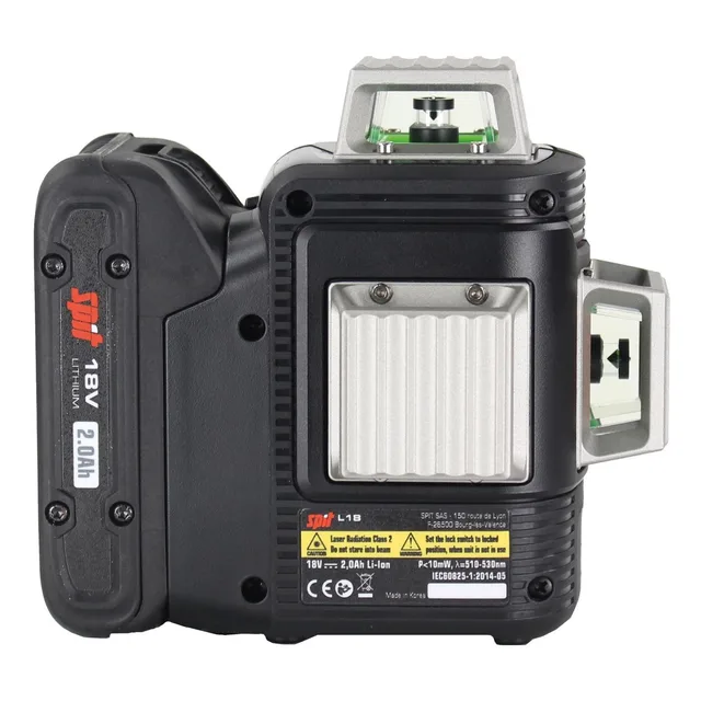 Laser vert 18V Spit L18 3D 360° (sans batterie ni chargeur) avec trépied + coffret KEYBOX - 054558 — Machine seule — vue 3