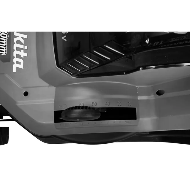 Tondeuse 36V (2x18V) LXT Makita DLM382CM2 + 2 batteries 4 Ah + chargeur double en boite carton — 2 batteries 4Ah — vue 8