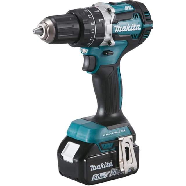 Perceuse à percussion Makita DHP484RTJ — kit 18 V — Kit 2 × 5 Ah · MAKPAC — visuel de référence 2