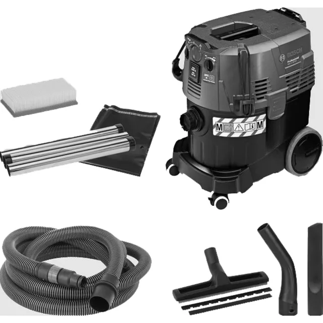 Aspirateur 1380W Bosch pour solides et liquides GAS 35 M AFC Professional - 06019C31W0 — Référence 06019C31W0 — vue 1