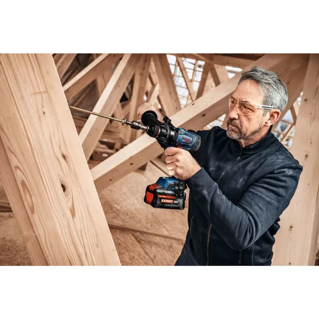 Perceuse-visseuse 18V Bosch Expert EXSR18V-150 Biturbo Brushless (sans batterie ni chargeur) + coffret L-BOXX - 06019R2200 — Machine seule · L-BOXX — vue 6