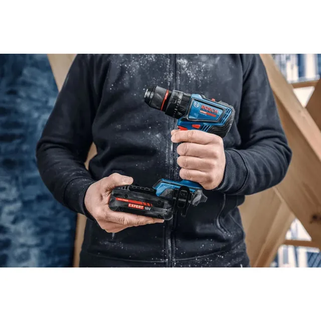 Perceuse-visseuse à percussion 18V Bosch Expert EXSB18V-90 (sans batterie ni chargeur) + L-BOXX - 06019R3100 — Machine seule · L-BOXX — vue 6