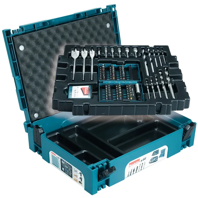 Coffret de 66 outils et accessoires MAKPAC Makita - B-43044 — MAKPAC — vue 1