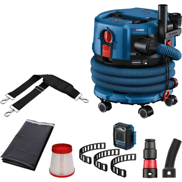 Aspirateur 18V Bosch GAS 18V-12 MC (Sans batterie ni chargeur) - 06019K2000 — Machine seule — vue 1