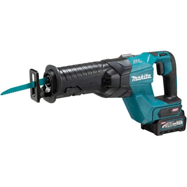 Scie sabre récipro 40V XGT Makita JR001GD201 + 2 batteries 2,5 Ah + chargeur rapide + coffret — 2 batteries 2 — vue 2