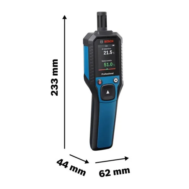 Thermo-hygromètre Bosch Professional GDH 1-17 — 0601078400 — visuel de référence 3