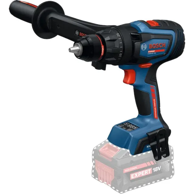 Perceuse-visseuse 18V Bosch Expert EXSR18V-150 Biturbo Brushless (sans batterie ni chargeur) + coffret L-BOXX - 06019R2200 — Machine seule · L-BOXX — vue 2