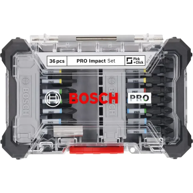 Coffret Bosch PRO Impact — 36 pièces — 2608522517 — visuel de référence 2