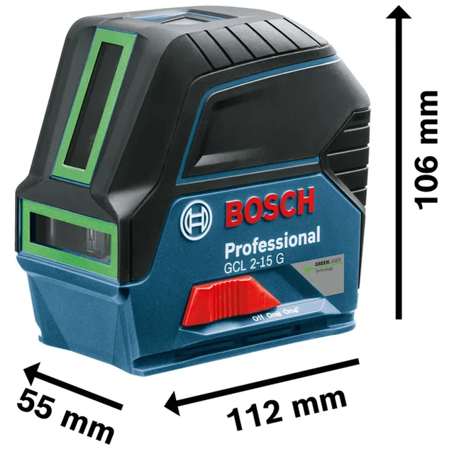 Laser combiné Bosch Professional GCL 2-15 G — 0601066J00 — vue 4