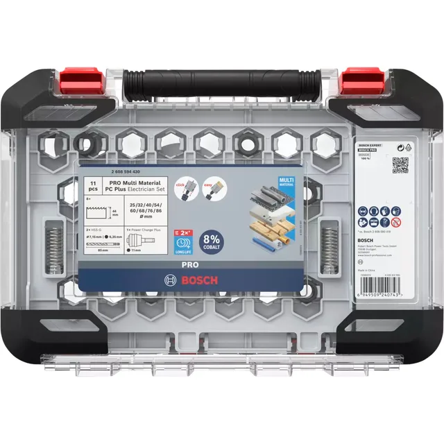 Coffret de 8 scies trépans Bosch PRO BIM Multi Material PC Plus - 2608594430 — Référence 2608594430 — vue 3