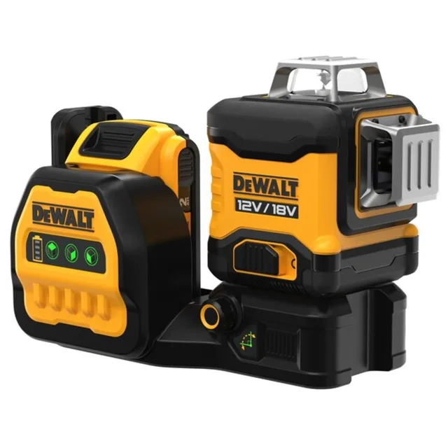 Laser multi-lignes 12V/18V Dewalt XR DCE089D1G18 + batterie XR 2 Ah + chargeur + T-STAK — 1 batterie XR 2Ah · T-STAK — vue 2