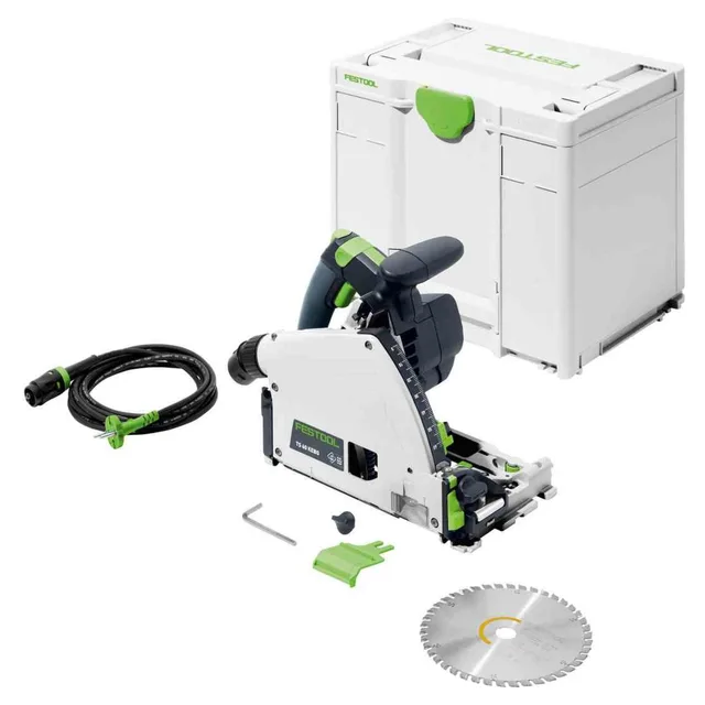 Scie plongeante 1500W Festool TS 60 KEBQ-Plus + coffret SYS3 - 576721 — Référence 576721 — vue 2
