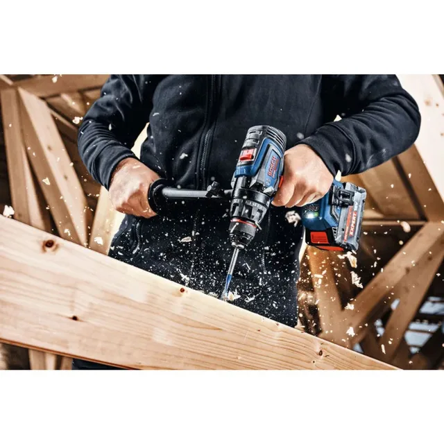 Perceuse-visseuse 18V Bosch Expert EXSR18V-150 Biturbo Brushless (sans batterie ni chargeur) + coffret L-BOXX - 06019R2200 — Machine seule · L-BOXX — vue 5
