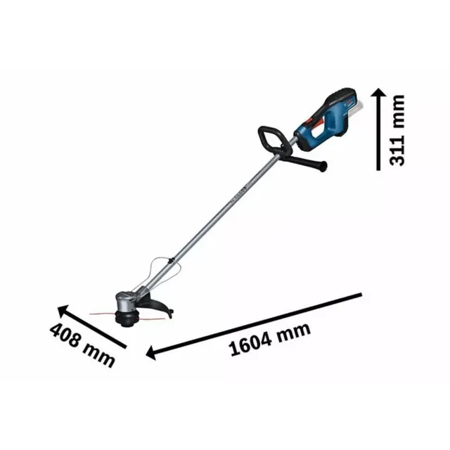 Coupe bordure 18V Bosch GRT 18V-33 Professional (sans batterie ni chargeur) + boite en carton - 06008D0000 — Machine seule — vue 4