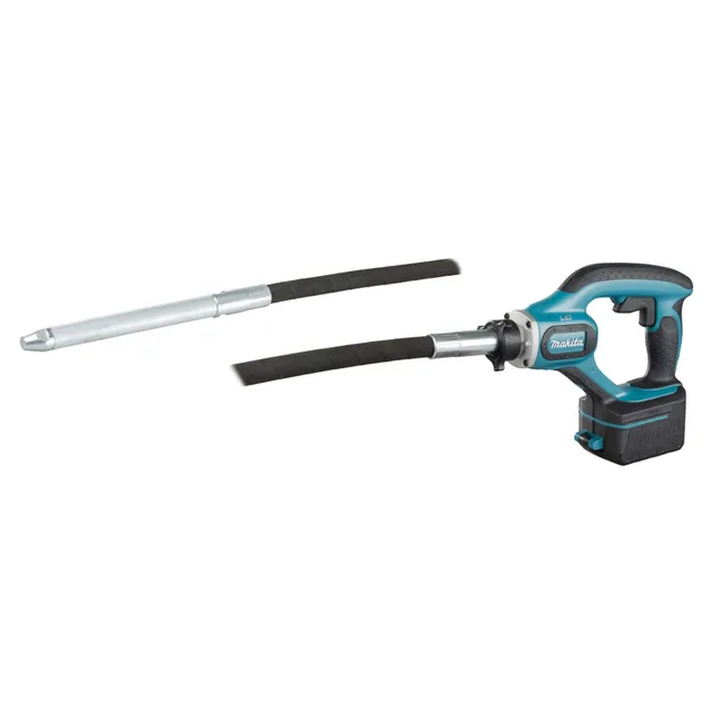 Vibreur à béton LXT 18V + 2 batteries 4 Ah + chargeur + coffret - MAKITA - DVR350RME — 2 batteries 4 Ah — vue 3