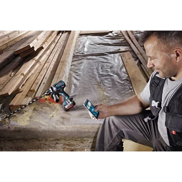 Perceuse-visseuse 18V Bosch GSR 18V-110 C (sans batterie ni chargeur) + L-BOXX - 06019G0109 — Machine seule · L-BOXX — vue 4