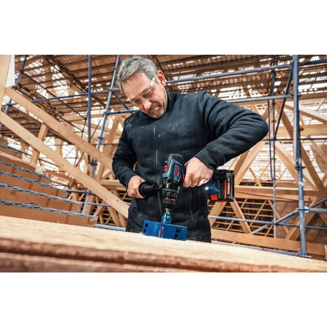 Perceuse-visseuse 18V Bosch Expert EXSR18V-150 Biturbo Brushless (sans batterie ni chargeur) + coffret L-BOXX - 06019R2200 — Machine seule · L-BOXX — vue 4