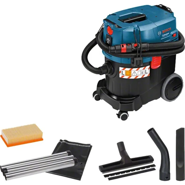 Aspirateur eau et poussière classe L 1200W Bosch GAS 35L SFC+ sous carton - 06019C30W0 — Référence 06019C30W0 — vue 1