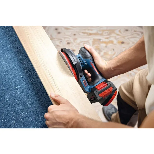 Ponceuse excentrique 18V Bosch Expert EXEX18V-150-5 (sans batterie ni chargeur) + coffret L-BOXX - 0601372900 — Machine seule · L-BOXX — vue 5