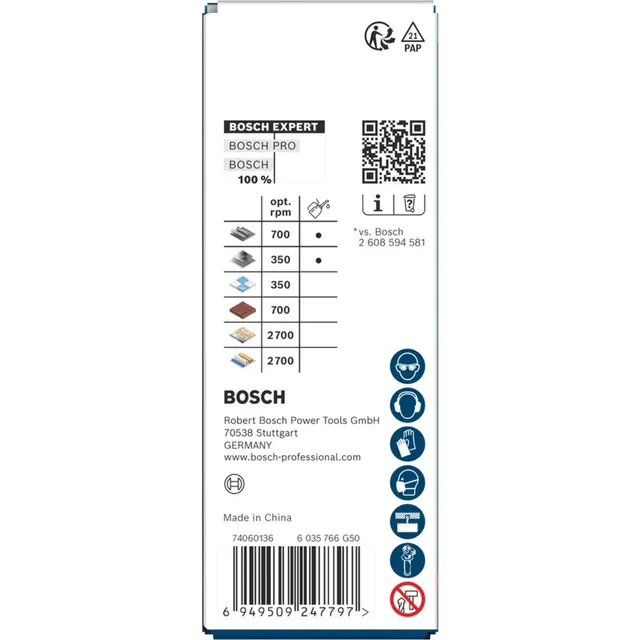 Scie trépan carbure Bosch EXPERT Multi-material PC Plus 60 mm — Référence 2608901881 — vue 6