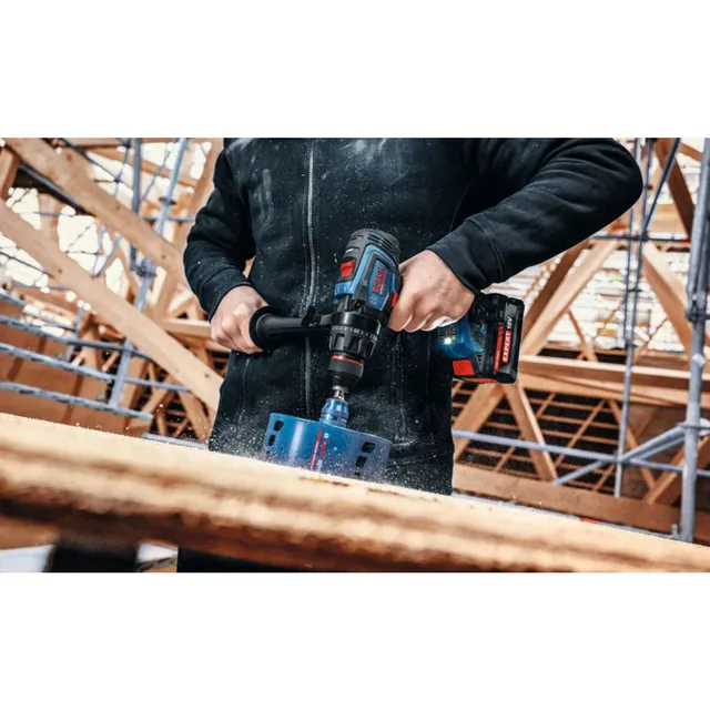 Perceuse-visseuse à percussion 18V Bosch EXPERT EXSB18V-150 (sans batterie ni chargeur) avec L-BOXX - 06019R3200 — Machine seule · L-BOXX — vue 4