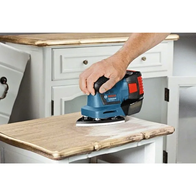 Ponceuse vibrante 18V Bosch GSS 18V-10 Professional (sans batterie ni chargeur) en coffret - 06019D0202 — Machine seule · L-BOXX — vue 6