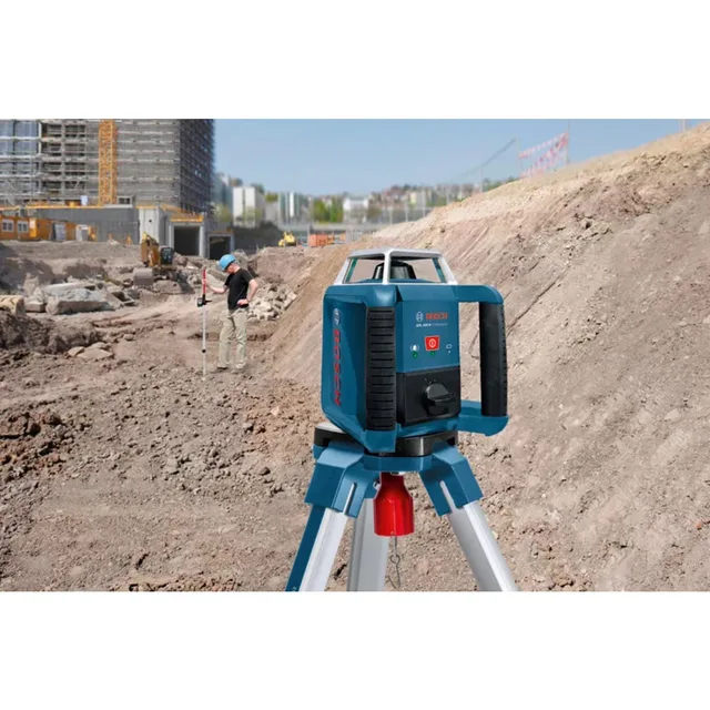 Laser rotatif Bosch GRL 400 H Professional + 2 piles 1,5 V LR20 + 1 pile 9V 6LR61 + coffret - 0601061800 — Référence 0601061800 — vue 5