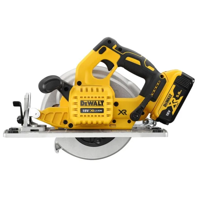 Scie circulaire DeWalt DCS572 XR 18 V — Outil nu · TSTAK — visuel de référence 2