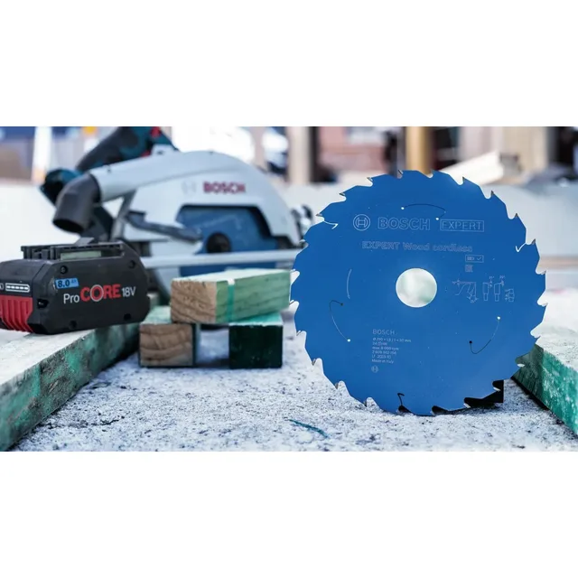 Lame de scie circulaire Bosch EXPERT Wood cordless 165 x 1,5/1 x 20 mm 48 dents - 2608902151 — Référence 2608902151 — vue 4