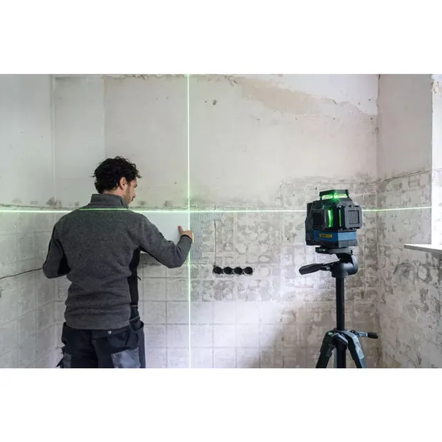 Laser lignes 12V Bosch GLL 12V-100-33 CG Professional + 1 batterie 2 Ah + chargeur rapide + coffret L-BOXX - 0601065401 — 1 batterie 2 Ah · L-BOXX — vue 6