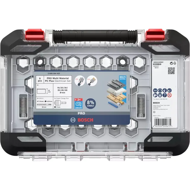 Coffret 6 scies trépans Bosch PRO Multi Material PC Plus - 2608594423 — Référence 2608594423 — vue 3