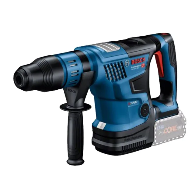 Perforateur SDS-max 18V Bosch GBH 18V-36 C Biturbo (sans batterie ni chargeur) + coffret - 0611915001 — Machine seule — vue 2