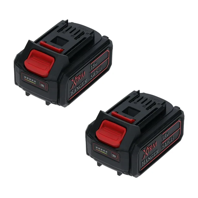 Perforateur SDS-Plus 18V Hanger HX18-22X5 + 2 batteries 5Ah + chargeur + Hangbox - 401201 — 2 batteries 5Ah · Hangbox — vue 7