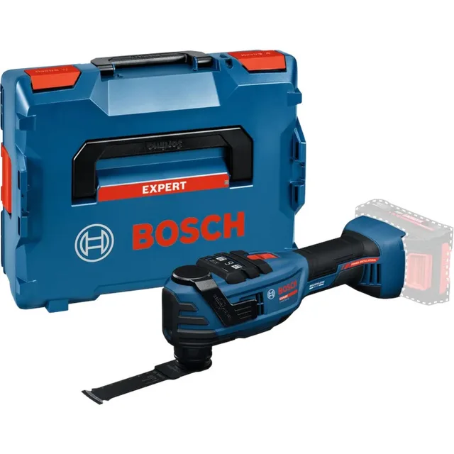 Outil oscillant multifonctions 18V Bosch EXPERT EXOP18V-40 Brushless (sans batterie ni chargeur) + coffret L-BOXX - 06012C0101 — Machine seule · L-BOXX — vue 1