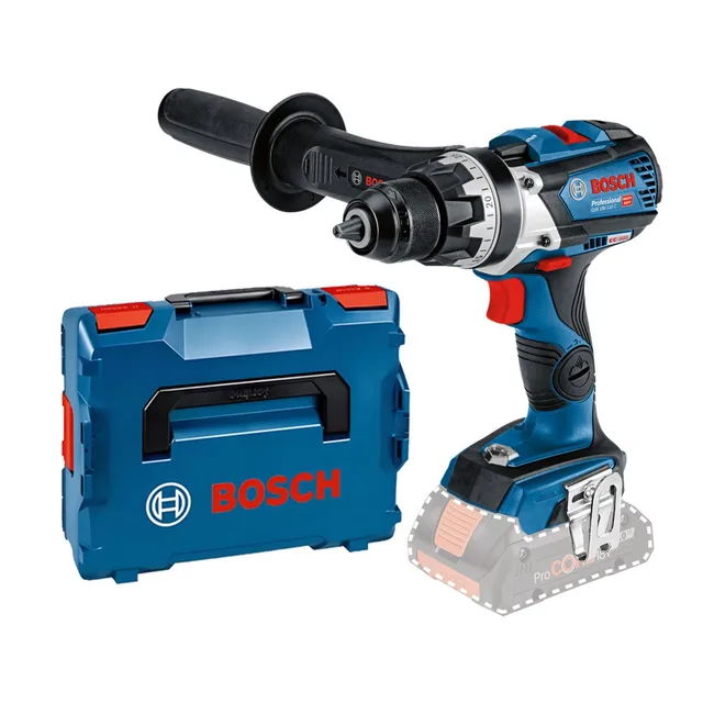 Perceuse-visseuse 18V Bosch GSR 18V-110 C (sans batterie ni chargeur) + L-BOXX - 06019G0109 — Machine seule · L-BOXX — vue 1