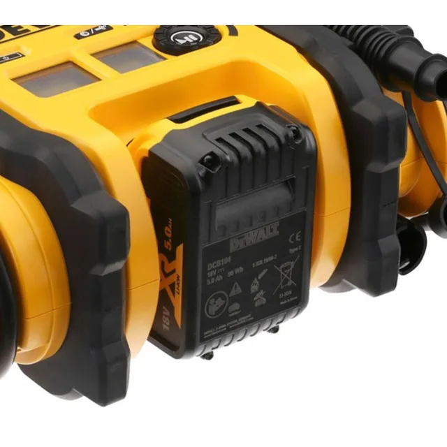 Gonfleur DeWalt DCC018N XR 18 V — Outil nu — vue 7