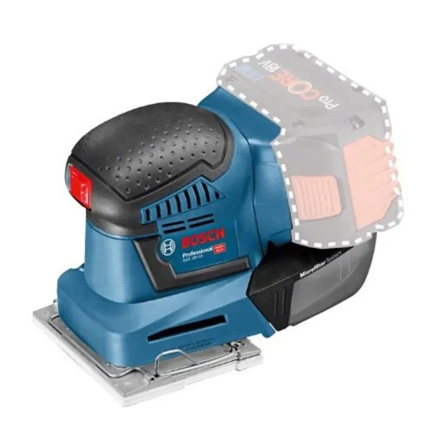 Ponceuse vibrante 18V Bosch GSS 18V-10 Professional (sans batterie ni chargeur) en coffret - 06019D0202 — Machine seule · L-BOXX — vue 2