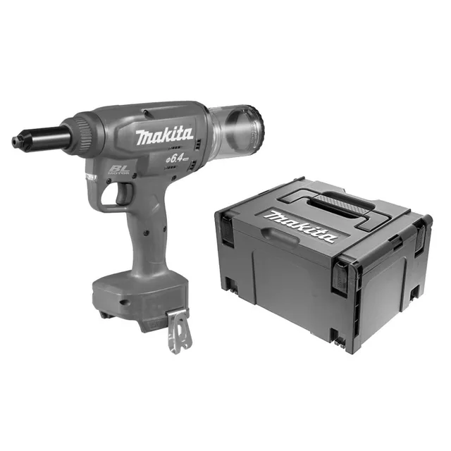 Riveteuse 18 V Makita (sans chargeur ni batterie) en coffret MAKPAC 3 - DRV250ZJ — MAKPAC — vue 2