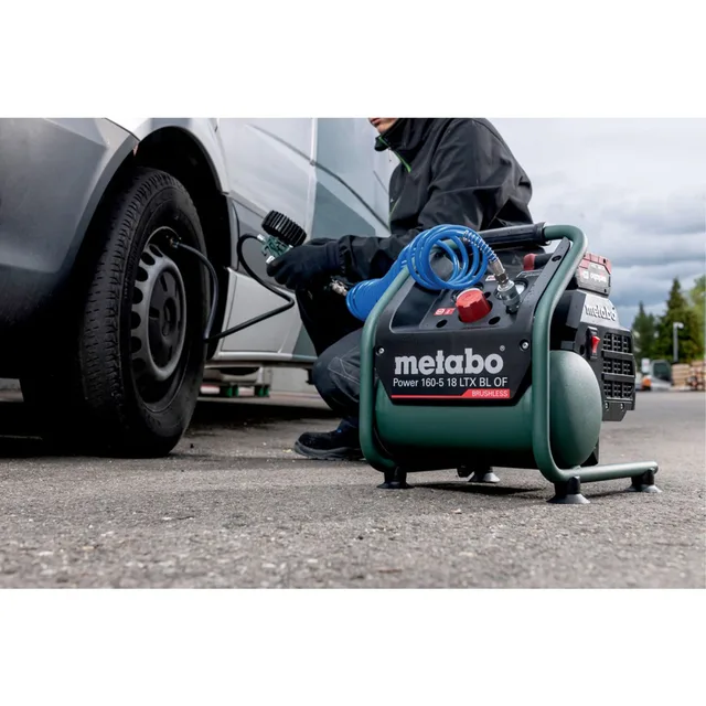 Compresseur Metabo Power 160-5 18 LTX BL OF — Outil nu — vue 5