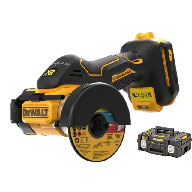 Meuleuse XR 18V Dewalt DCS438E2T-QW 76 mm + 2 batteries 1,7 Ah + chargeur + coffret TSTAK — 2 batteries 1 · TSTAK — vue 2