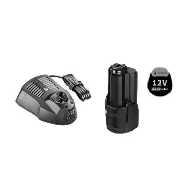 Laser lignes 12V Bosch GLL 3-80 CG Professional + batterie GBA 2.0 Ah + chargeur GAL 12V-40 + L-BOXX - 0601063T00 — L-BOXX — vue 3