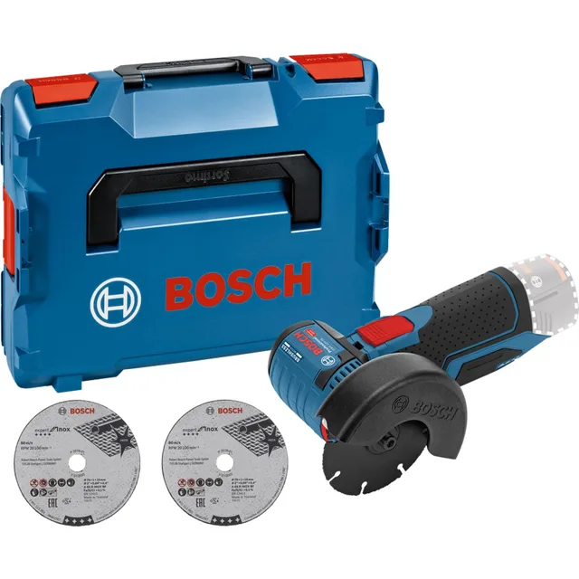 Mini-meuleuse Bosch Professional GWS 12V-76 — Outil nu · L-BOXX — visuel de référence 1