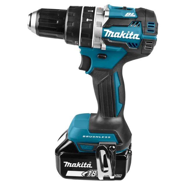 Perceuse à percussion Makita DHP484RTJ — kit 18 V — Kit 2 × 5 Ah · MAKPAC — visuel de référence 4